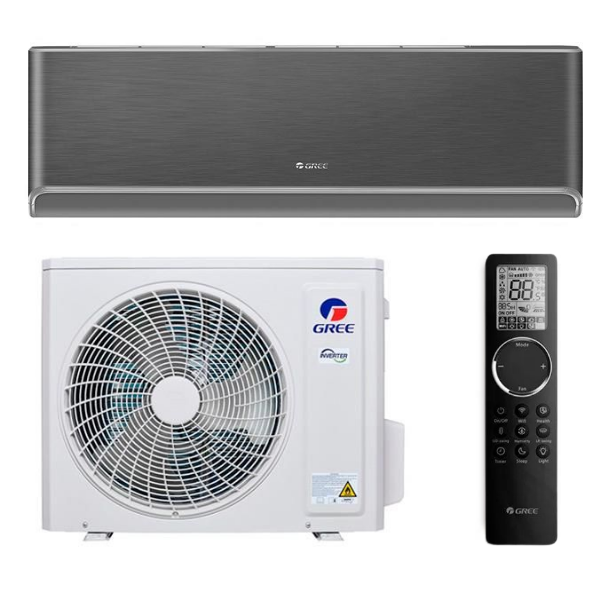 GREE AIRY GWH12AVCXD-K6DNA1A INVERTER R32 BLACK