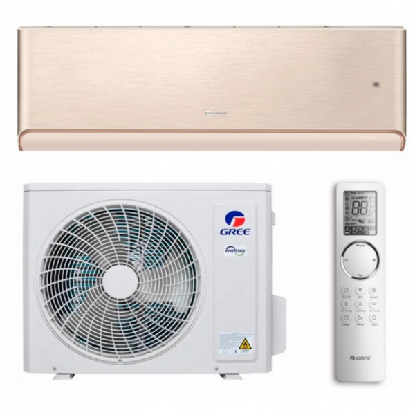 GREE AIRY GWH09AVCXB-K6DNA1B INVERTER R32 CHAMPAGNE